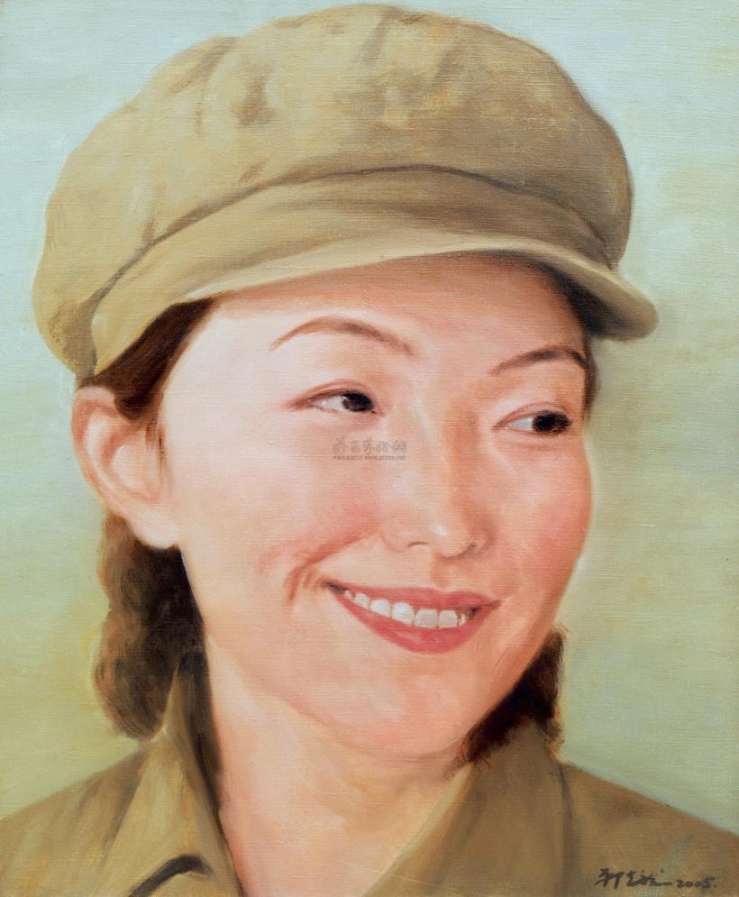 祁志龙 2005年作 中国女孩No.22