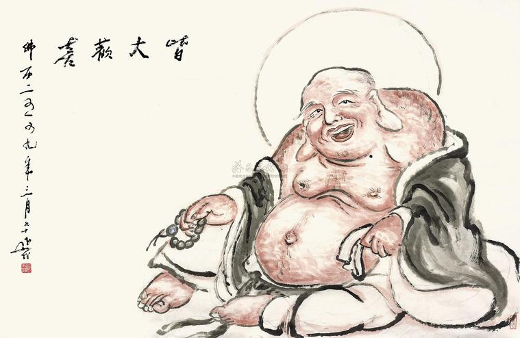 圆霖 皆大欢喜 镜心