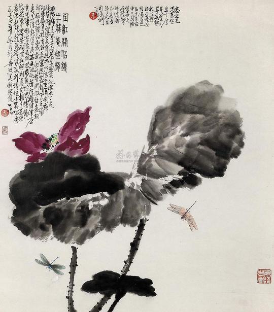 王一鸣 郭西河 花卉 框