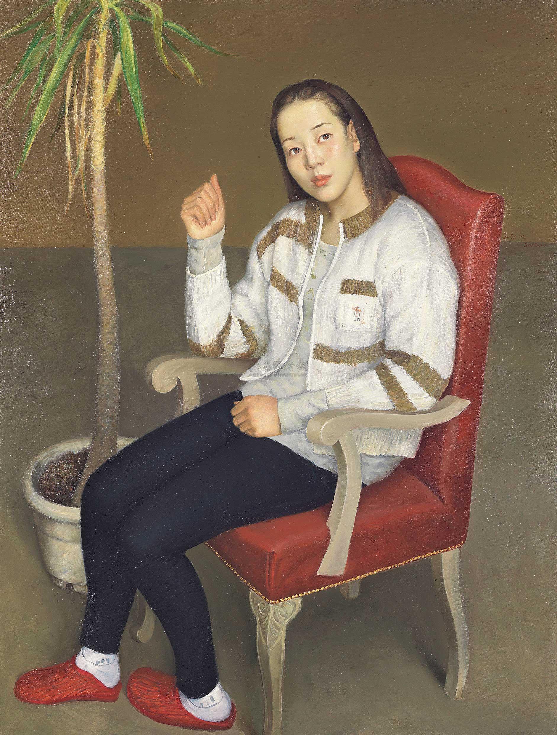 冉劲松 2010年作 那日 160×120cm
