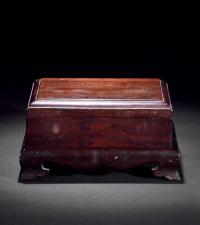 清 红木砚盒