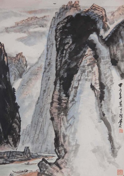 谭学楷《山水》片