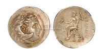 古希腊小亚细亚亚力山大三世4德拉克马银币一枚