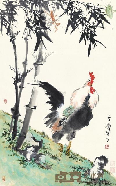 王雪涛 既见君子云胡不喜 立轴 94×59cm