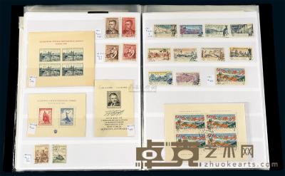 COL 1918-1983年捷克斯洛伐克邮票收藏集一册 