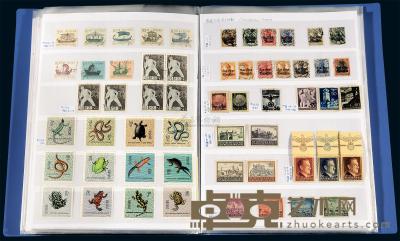 COL 1918年-1965年波兰邮票收藏集一册 