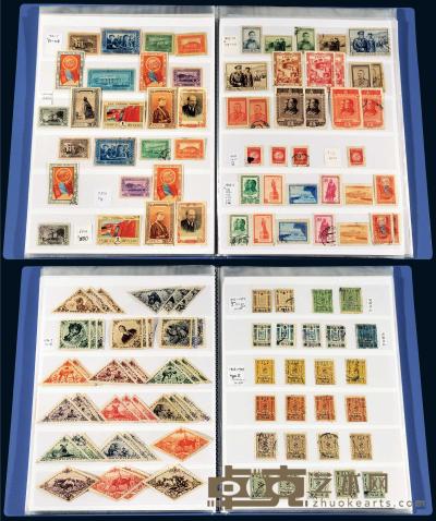 COL 1927-1978年蒙古邮票收藏集一册 