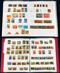 COL 1858年至1992年前苏联、俄国极其与苏联、俄国相关联国家和地区邮票收藏集二册