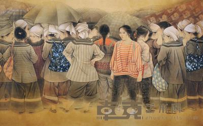 谢少威 凤凰日记 镜片 115×188cm