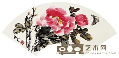方楚雄 富贵迎春 镜片 26×56cm