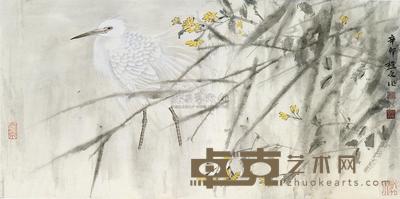 许晓彬 微风吐露 镜框 32×66cm