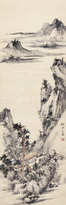 顾坤伯 山水 立轴