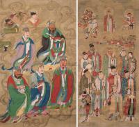 明代（1368-1644） 道教人物画像