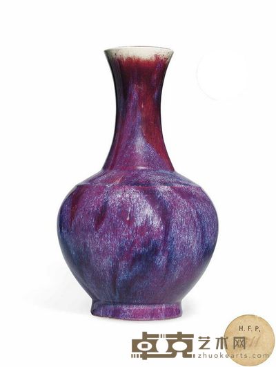 18TH CENTURY A FLAMBé-GLAZED VASE 直径36.8cm