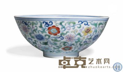 A DOUCAI BOWL 直径13cm