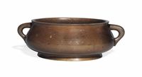 17TH CENTURY A BRONZE CENSER