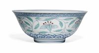 YONGZHENG PERIOD (1723-35) A DOUCAI BOWL