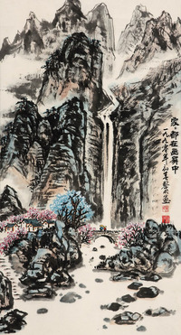 黎明 山水