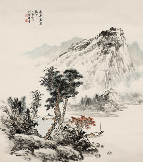 吴德铭 山水