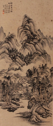 吴历 山水