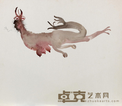 陈春木 2012年作 龙虾系列2012-42 50.7×57.7cm