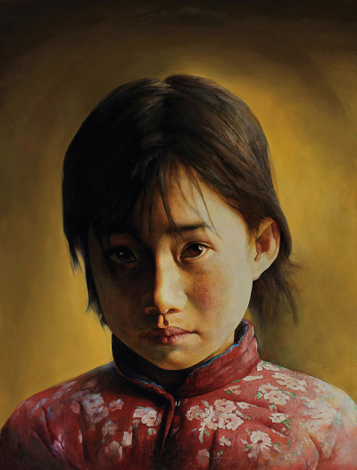 刘德润 1996年作 女孩