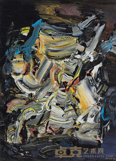 帕拉 2012年作 酒狂NO.1 175×125cm