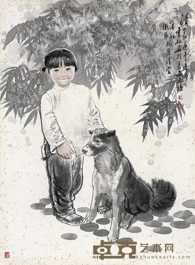 王有政 清晨 镜片 89×65.5cm