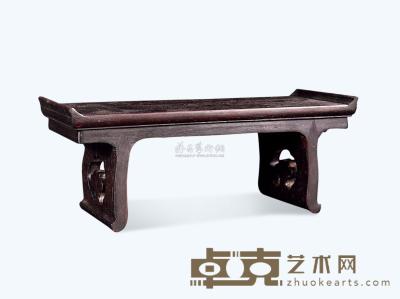 清 紫檀小桌 长23cm