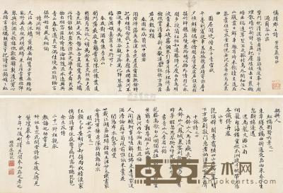 成亲王 行书 卷 31×1350cm
