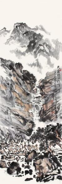 陈仕彬 2012年作 大自然的日记 镜心