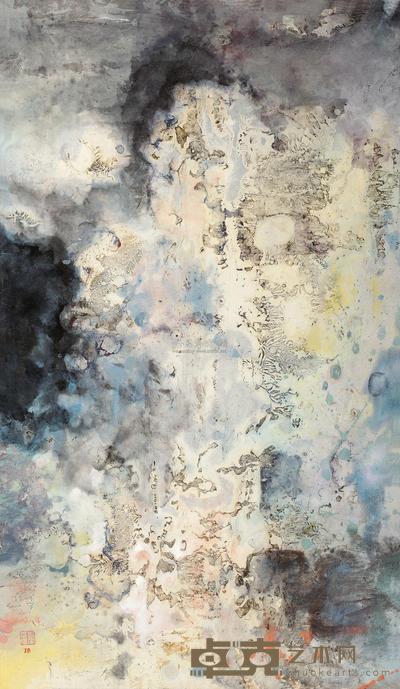王灏 2011年作 戏曲花旦 镜心 70×40cm
