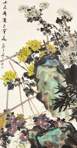 金默如 菊花