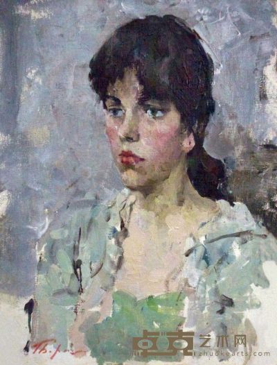 根纳基·别尔纳茨基 女子肖像 130×80cm