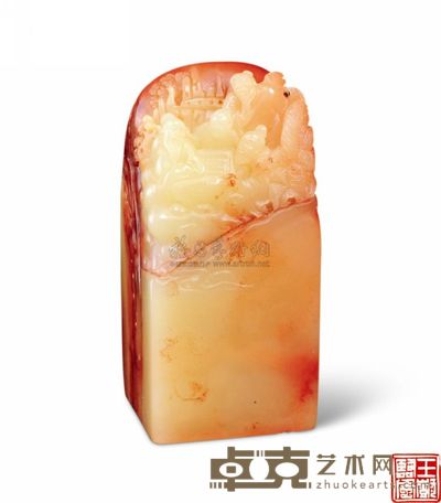 孙慰祖篆刻闲章 3×3×7cm