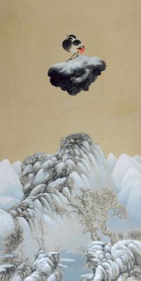 高惠君 2005年作 七月的雪