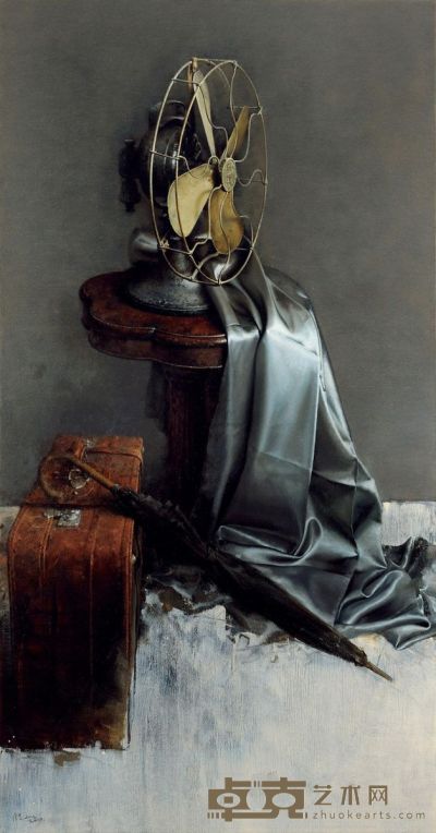 殷雄 2009年作 三十年代的肖像—静物 150×80cm