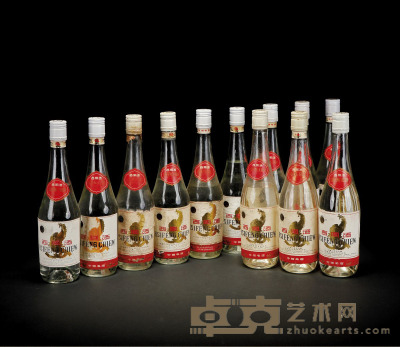 1980-1990年白标西凤酒 