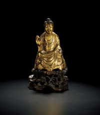 唐·铜鎏金佛像