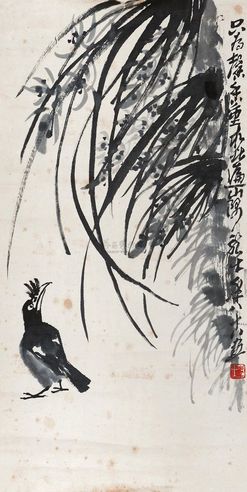 萧龙士 花鸟 片