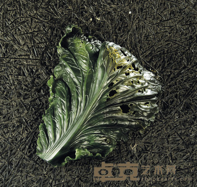 邱启敬 百业兴旺 碧玉摆件 171×149×51 mm