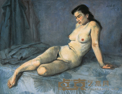 刘依闻 人体 49×64cm