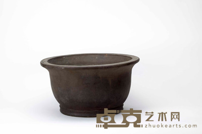 紫砂圆盆 直径:33厘米 高:18厘米