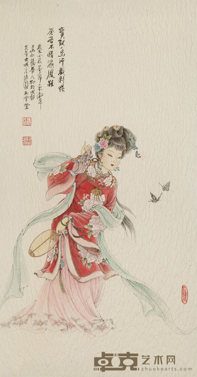 武卫萍 仕女 66x35