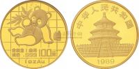 1989年1盎司熊猫金币