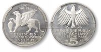 1979年西德五马克纪念银币一枚