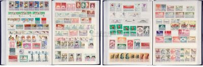 清代、民国、解放区、新中国邮票新旧盖混杂集一册