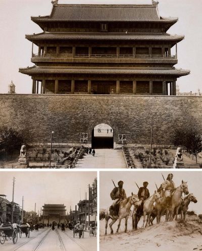 民国早期有关北京地区原版老照片一组3件