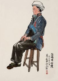 吴光华 绘画 （一组两件）