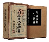 早期日本出版书画著录一组两册